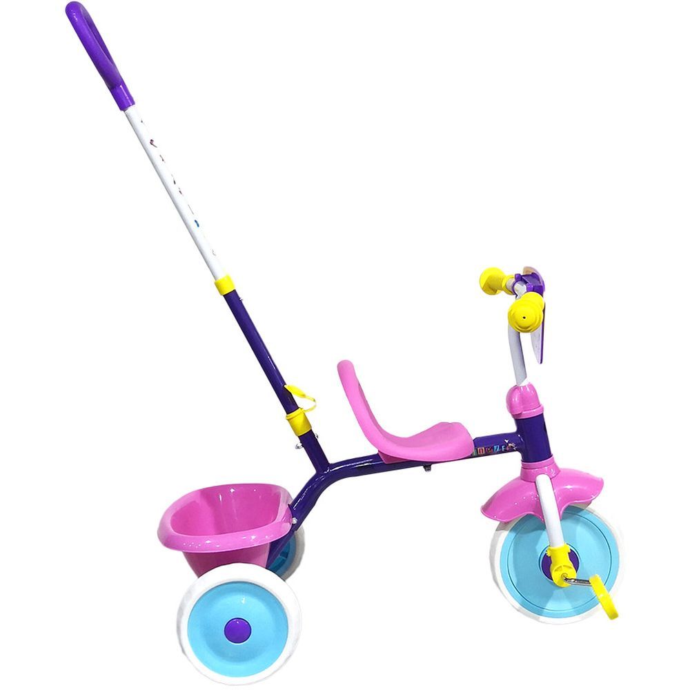 Disney - Minnie Trike With Push Handle - Pink