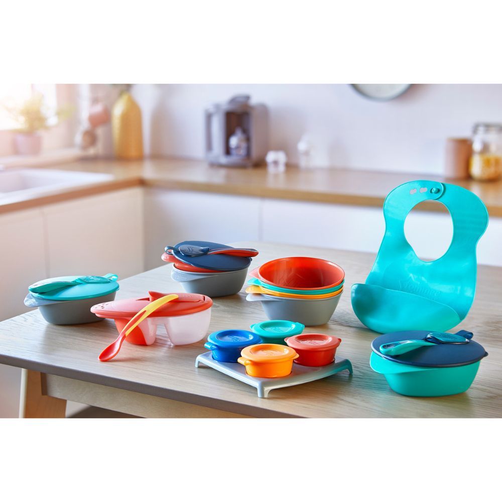 Tommee Tippee - Explora Pop Ups Freezer Pots - 4 Pcs & Tray