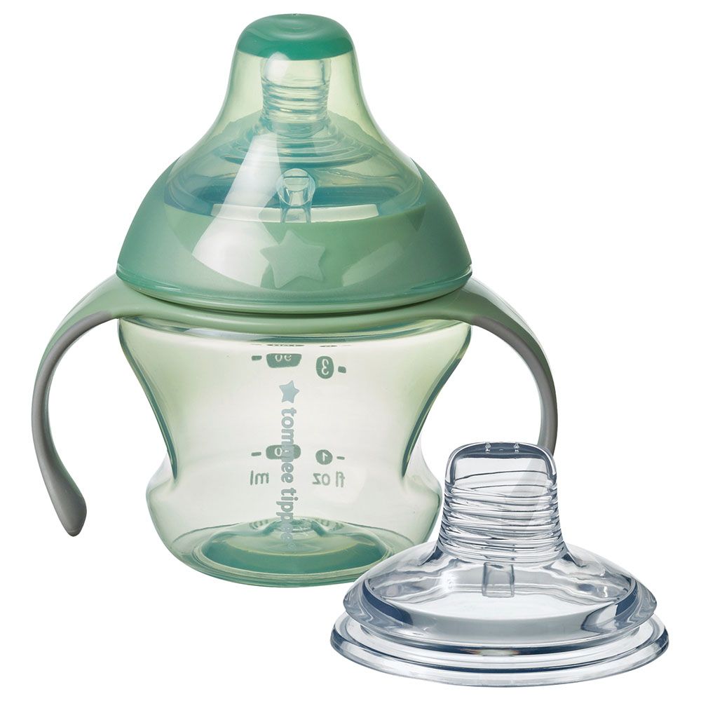 Tommee Tippee - Closer To Nature Bottle To Cup Transition - Green