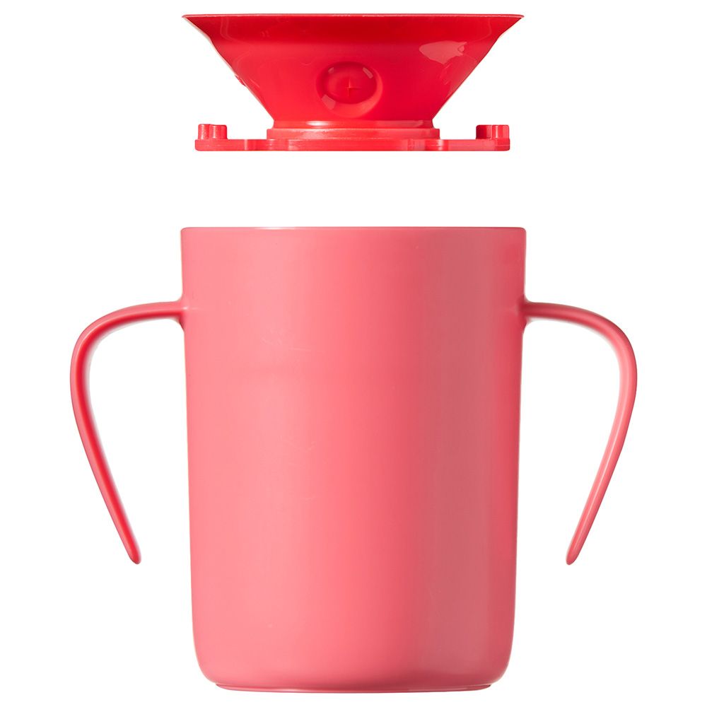 Tommee Tippee - 360 Handled Cup 200ml - Pink