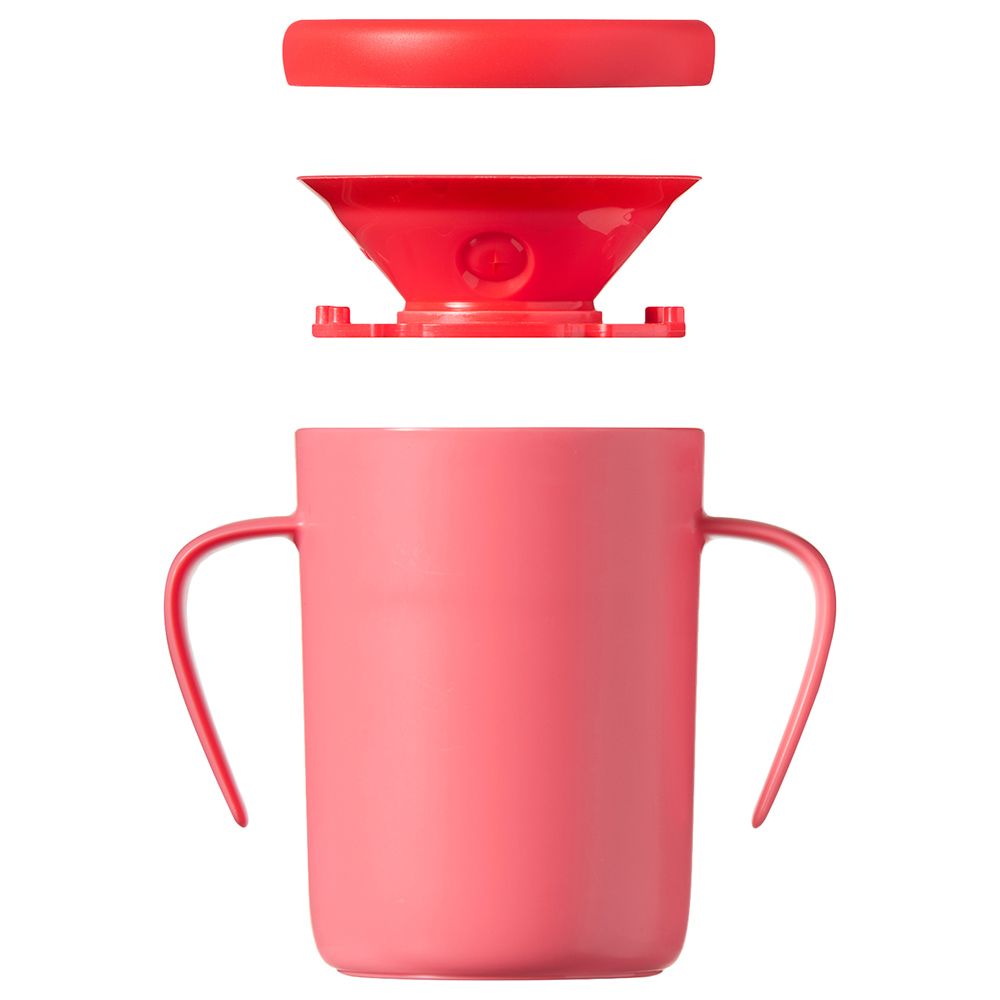 Tommee Tippee - 360 Handled Cup 200ml - Pink