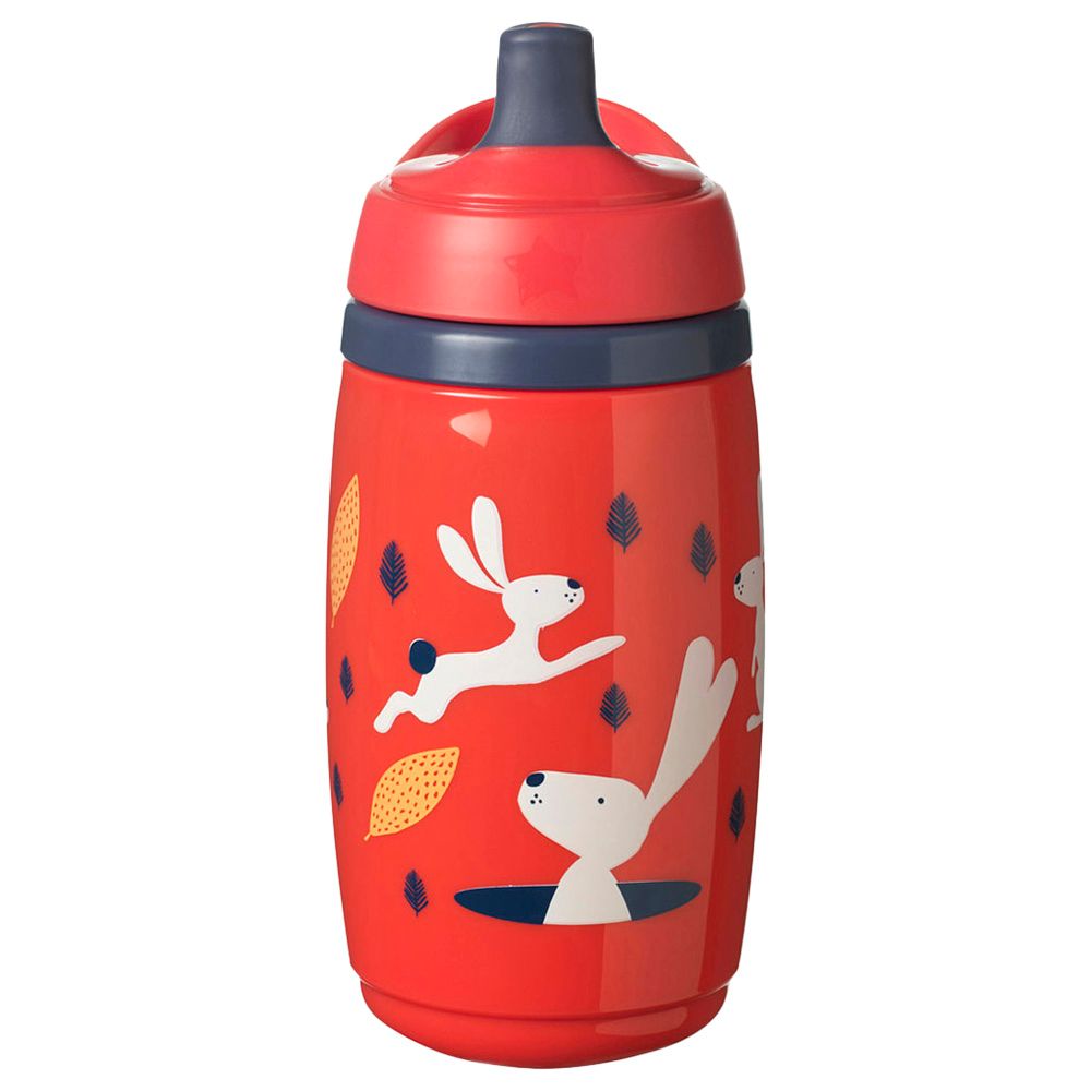 Tommee Tippee - Superstar Insulated Sportee Bottle 266ml-Red