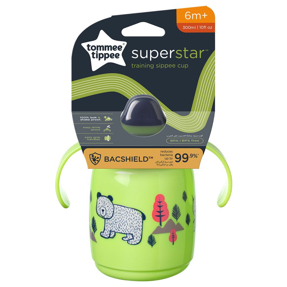 Tommee Tippee - Superstar Sippee Trainer Sippy Cup - 300ml - Green