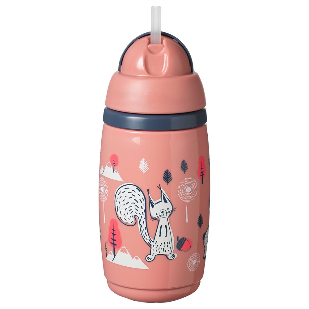 Tommee Tippee - Superstar Insulated Straw Cup 266ml - Pink