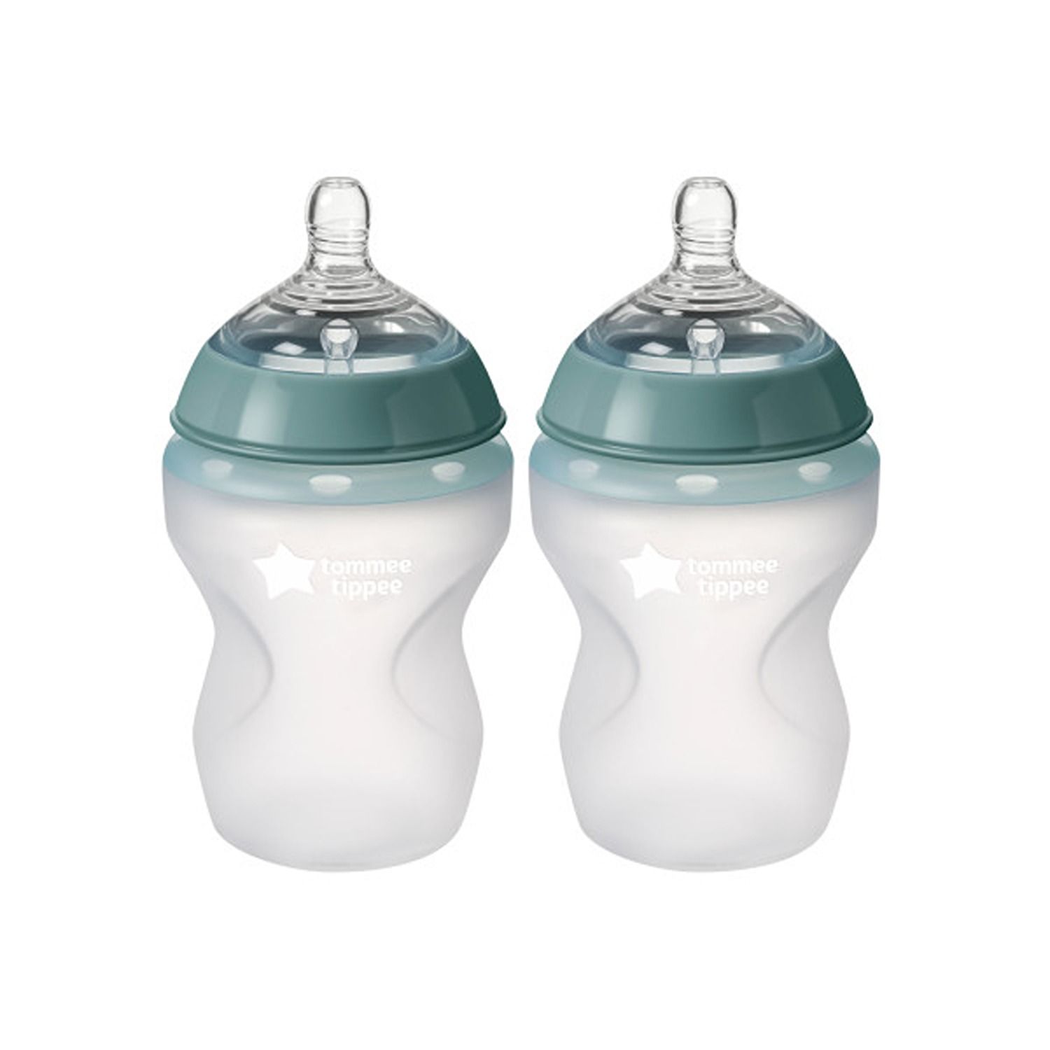 Tommee Tippee - Closer To Nature Silicone Bottles - 260ml - 2pcs