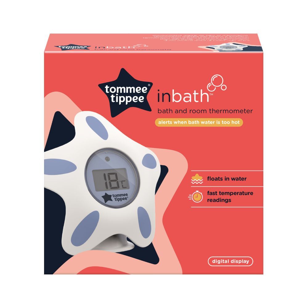 Tommee Tippee Closer to Nature Bath and Room Thermometer - Color May Vary