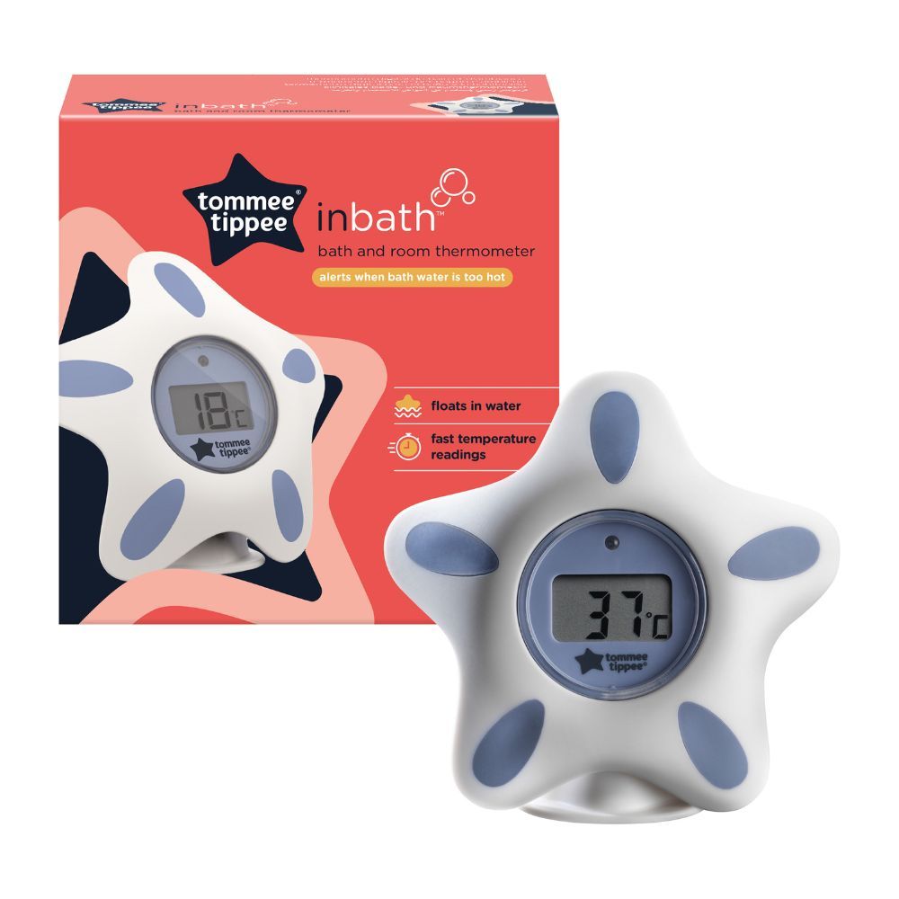 Tommee Tippee Closer to Nature Bath and Room Thermometer - Color May Vary