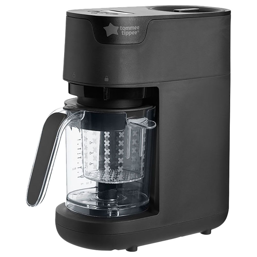 Tommee Tippee Quick Cook Baby Food Steamer Blender-Black