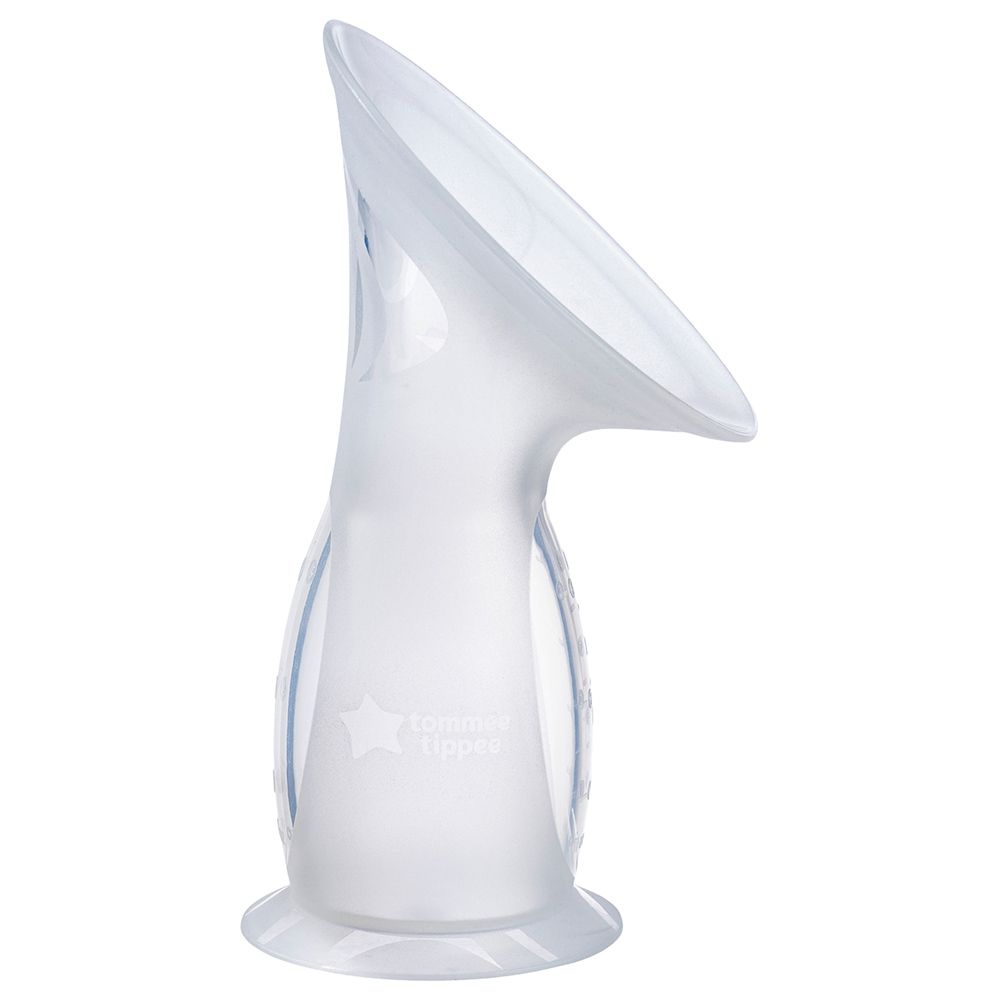 Tommee Tippee - Silicone Manual Breast Pump Set - 100ml - Clear