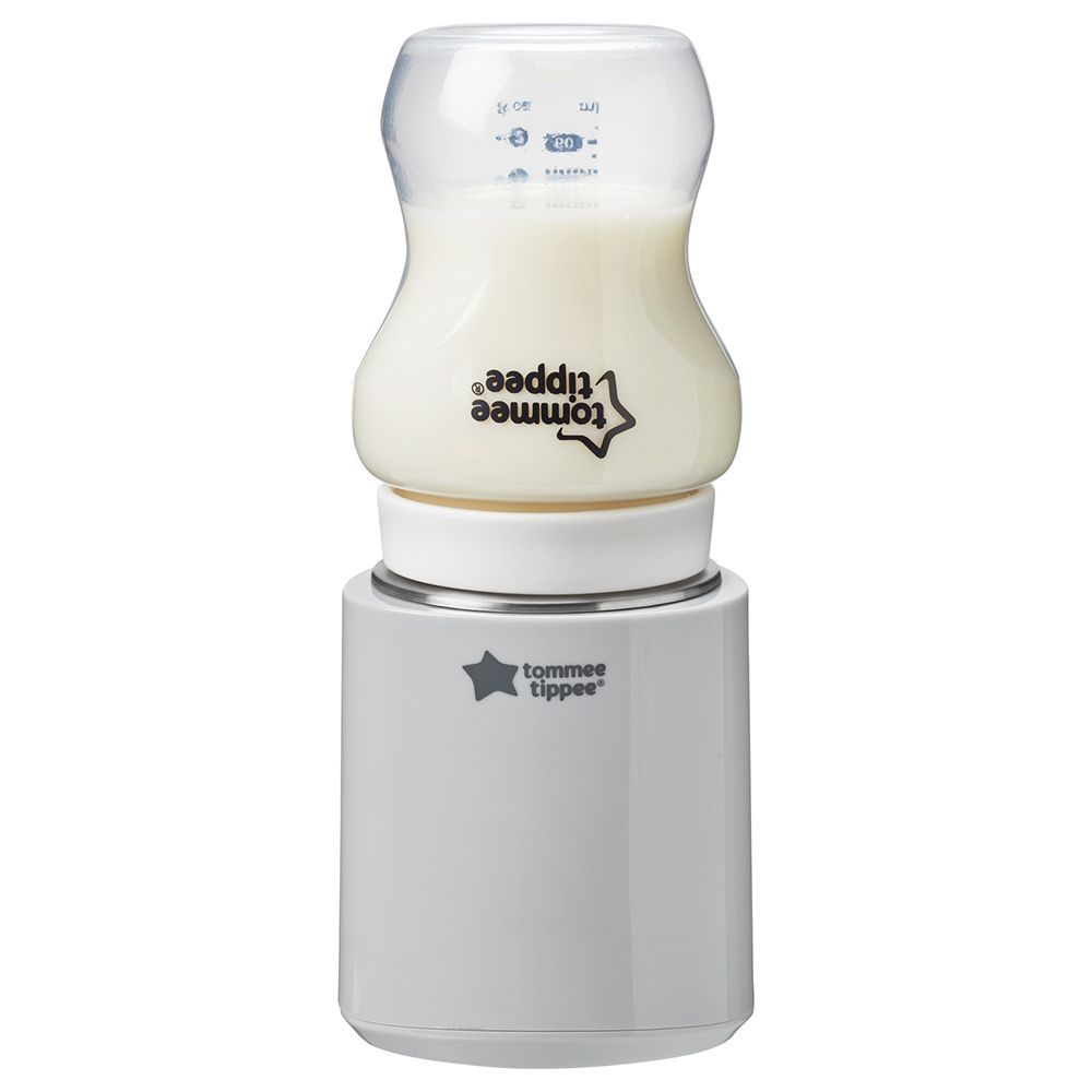 Tommee Tippee - Lets Go Portable Bottle Warmer - White