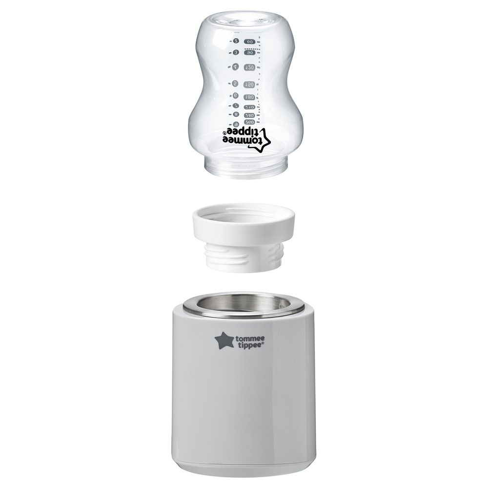 Tommee Tippee - Lets Go Portable Bottle Warmer - White