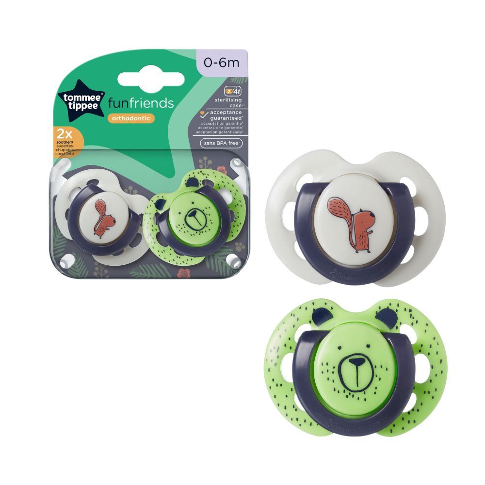 Tommee Tippee - Fun Style Soother - Pack of 2