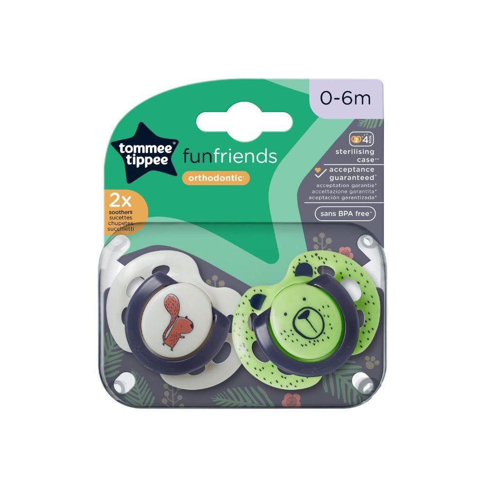 Tommee Tippee - Fun Style Soother - Pack of 2