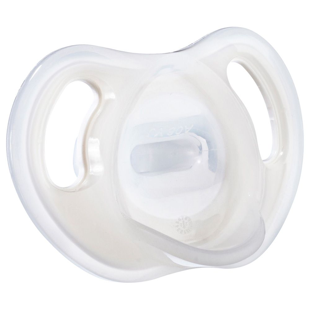 Tommee Tippee - Ultra Light Silicone Soother - 0-6M - Pack of 2 - Green/White