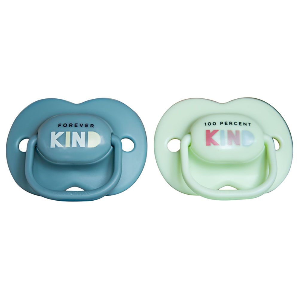 Tommee Tippee - Anytime Soothers - 6-18M - Green - Pack of 2