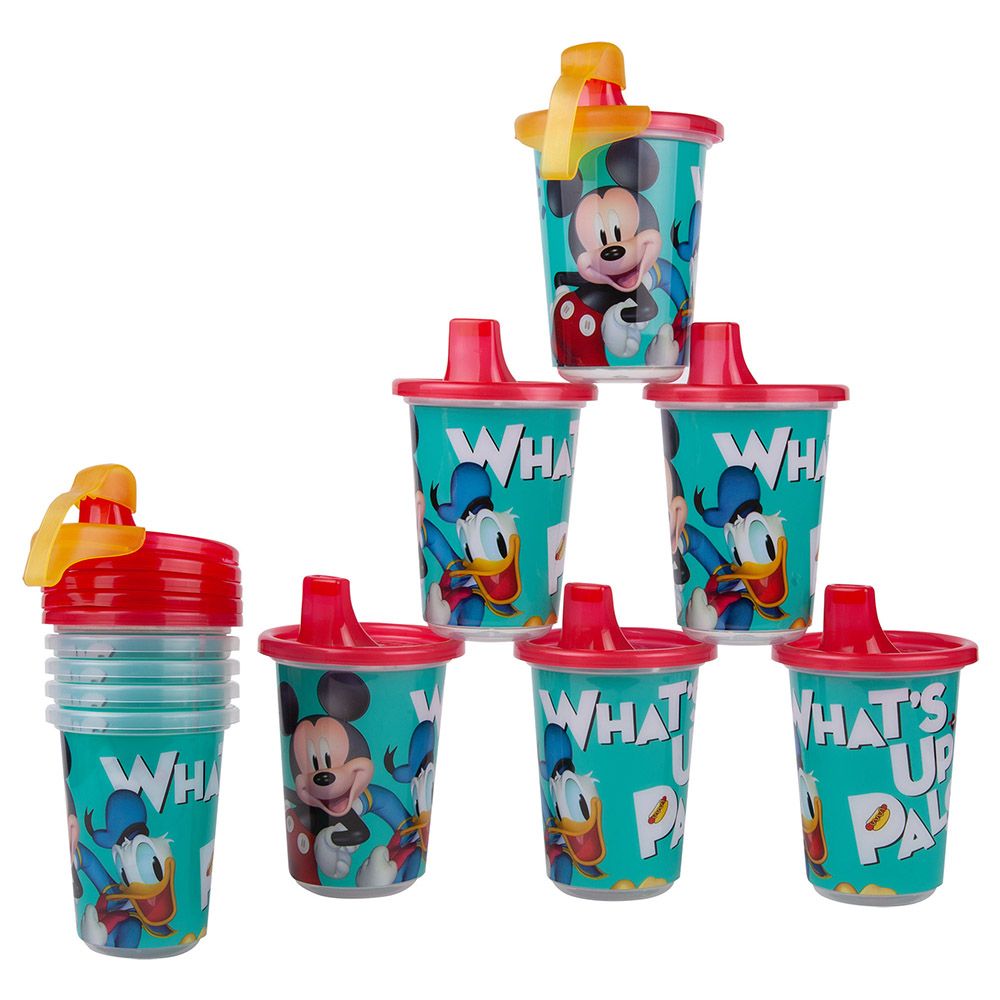 The First Years - Mickey Take & Toss 10oz Sippy Cup - Pack of 10 