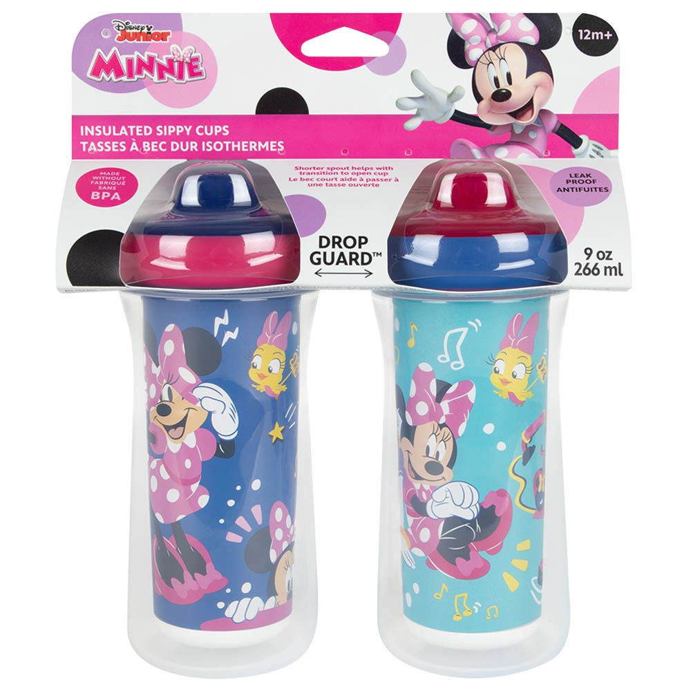 The First Years - Minnie Insulated Sippy Cup - Pack of 2 