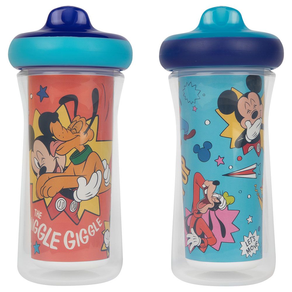 The First Years - Mickey Insulated Sippy Cup - Pack of 2 