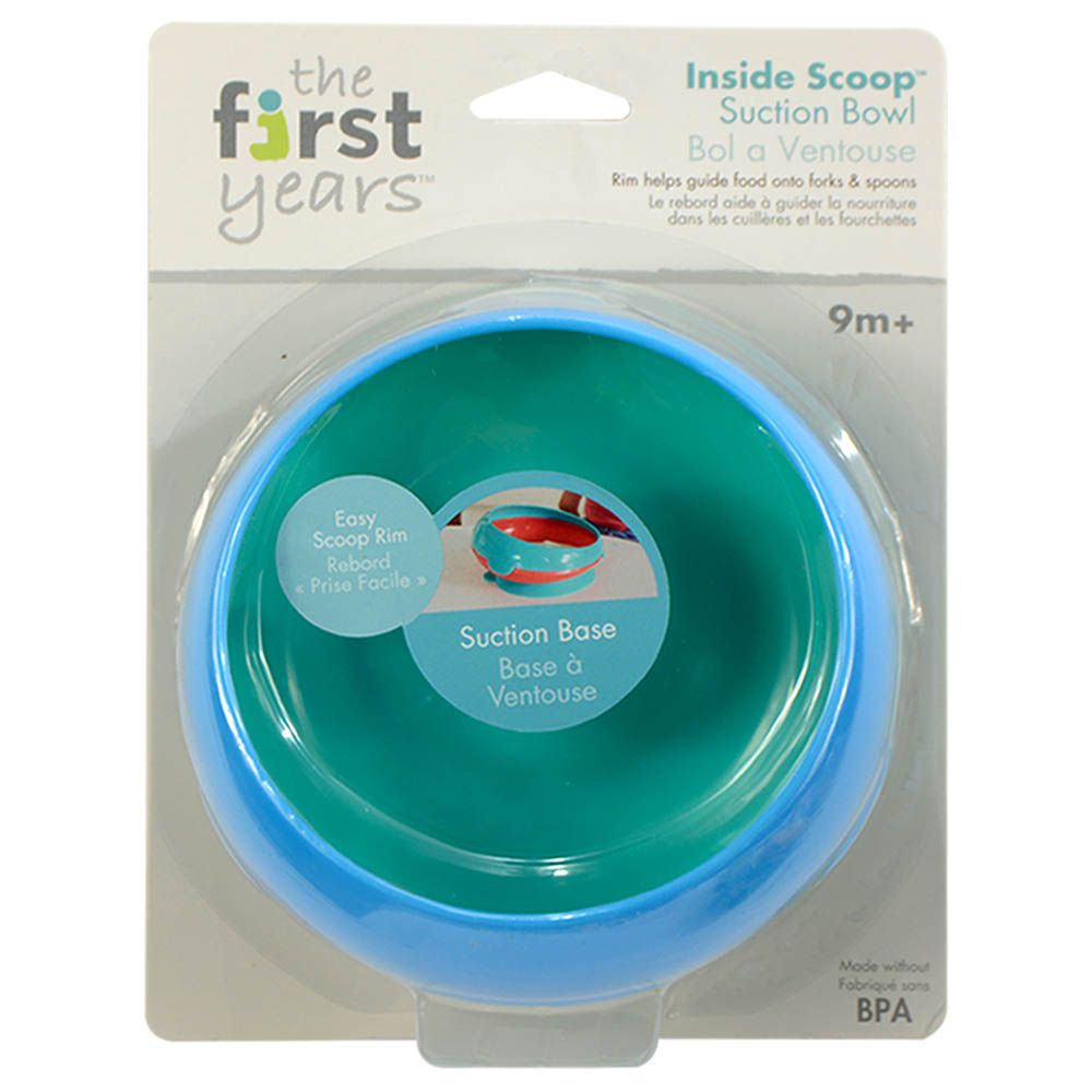 The First Years Inside Scoop Suction Section Plate - Blue