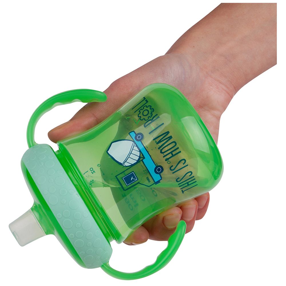 The First Years - Soft Spout Trainer Cup 7oz Pack of 2 - Green/Blue