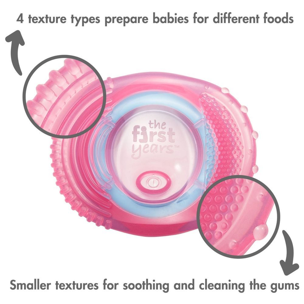 The First Years - Teething Trainer/Sippy Cup - Pink