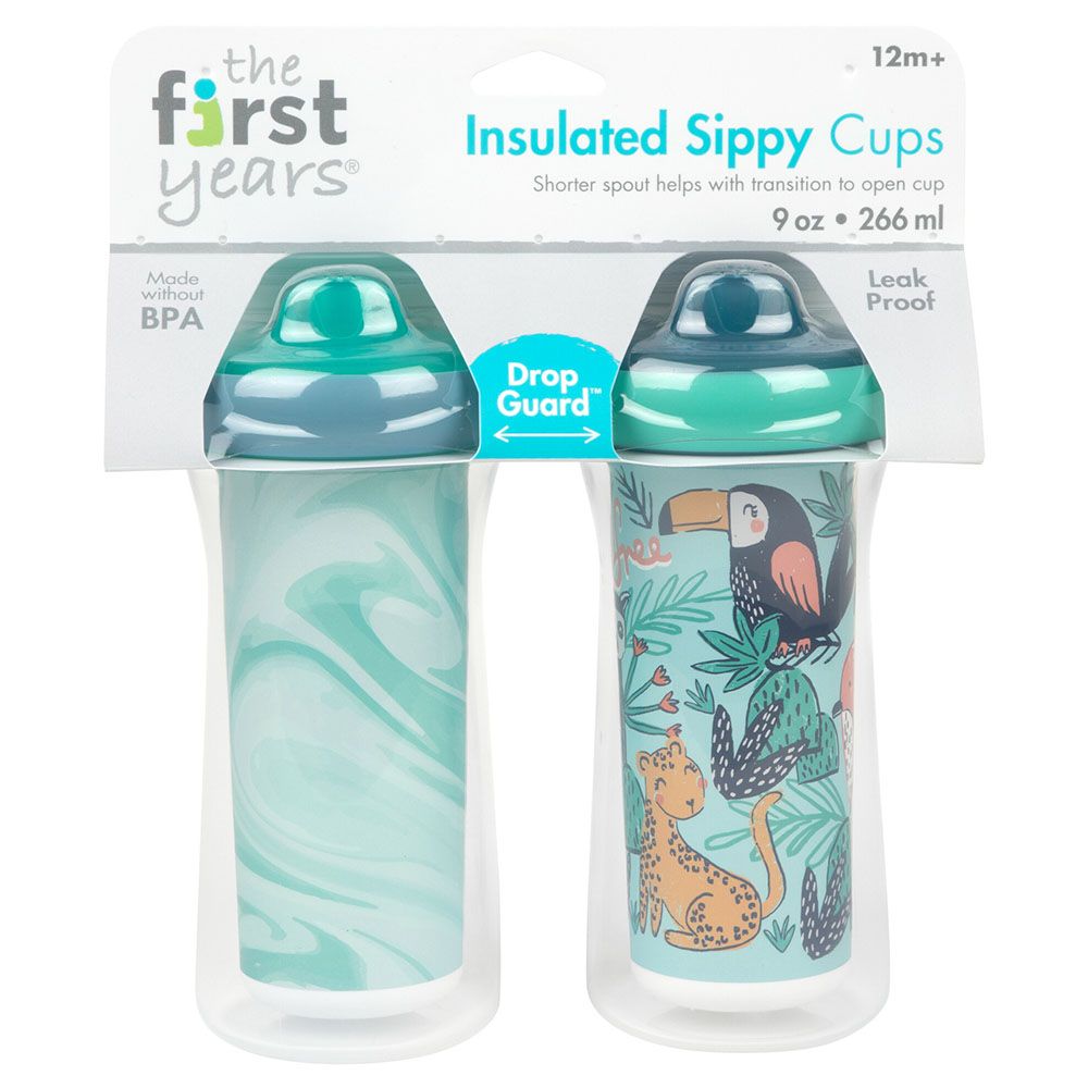 The First Years - Insulated Sippy Cup - Pack of 2 