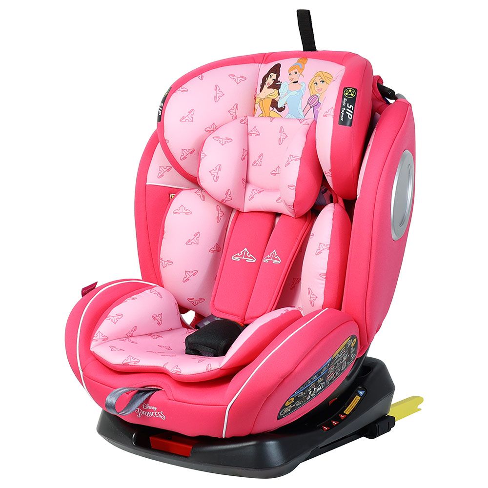 Disney - 4-in-1 Princess Baby/Kids Car Seat - Pink