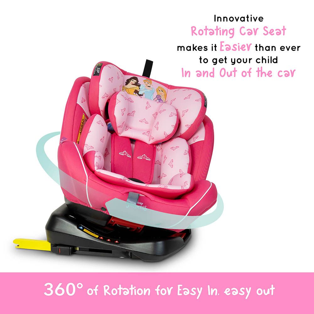 Disney - 4-in-1 Princess Baby/Kids Car Seat - Pink