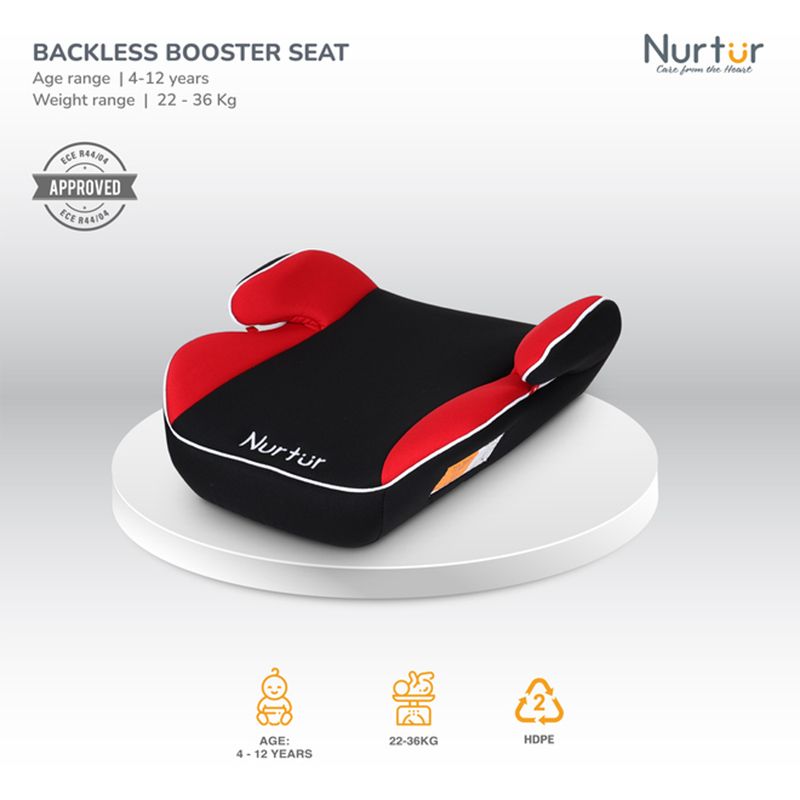 Nurtur - Nova Booster Seat - Bright Red