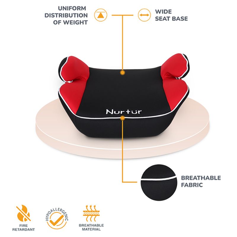 Nurtur - Nova Booster Seat - Bright Red