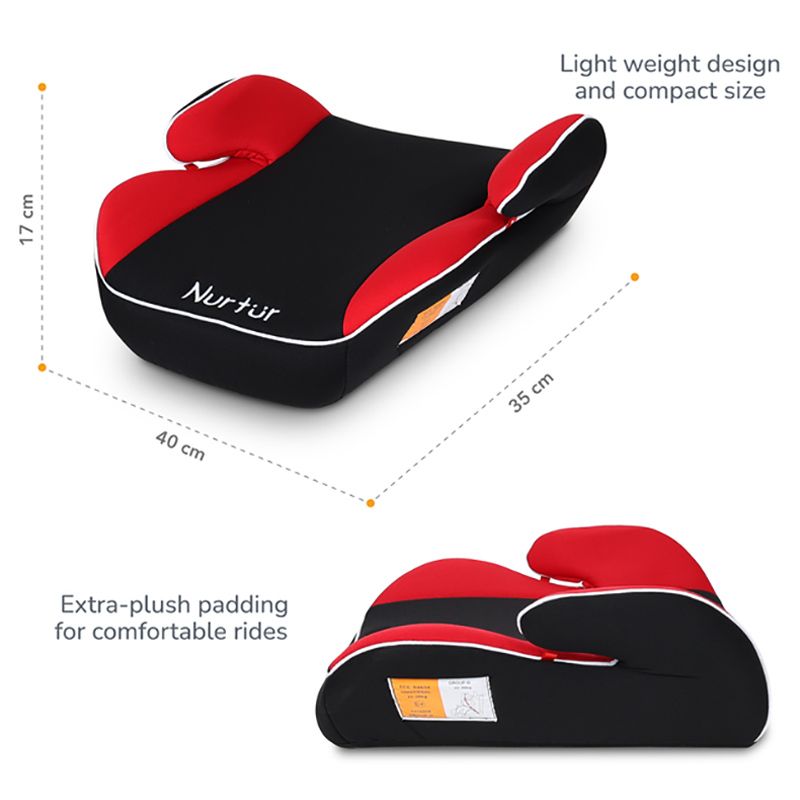 Nurtur - Nova Booster Seat - Bright Red