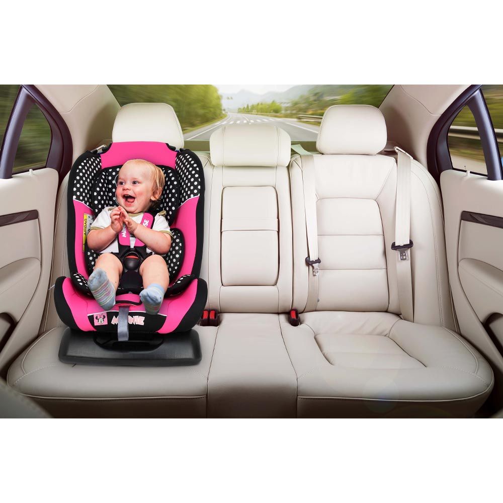 Disney - 3-in-1 Minnie Mouse Baby/Kids Car Seat - Pink