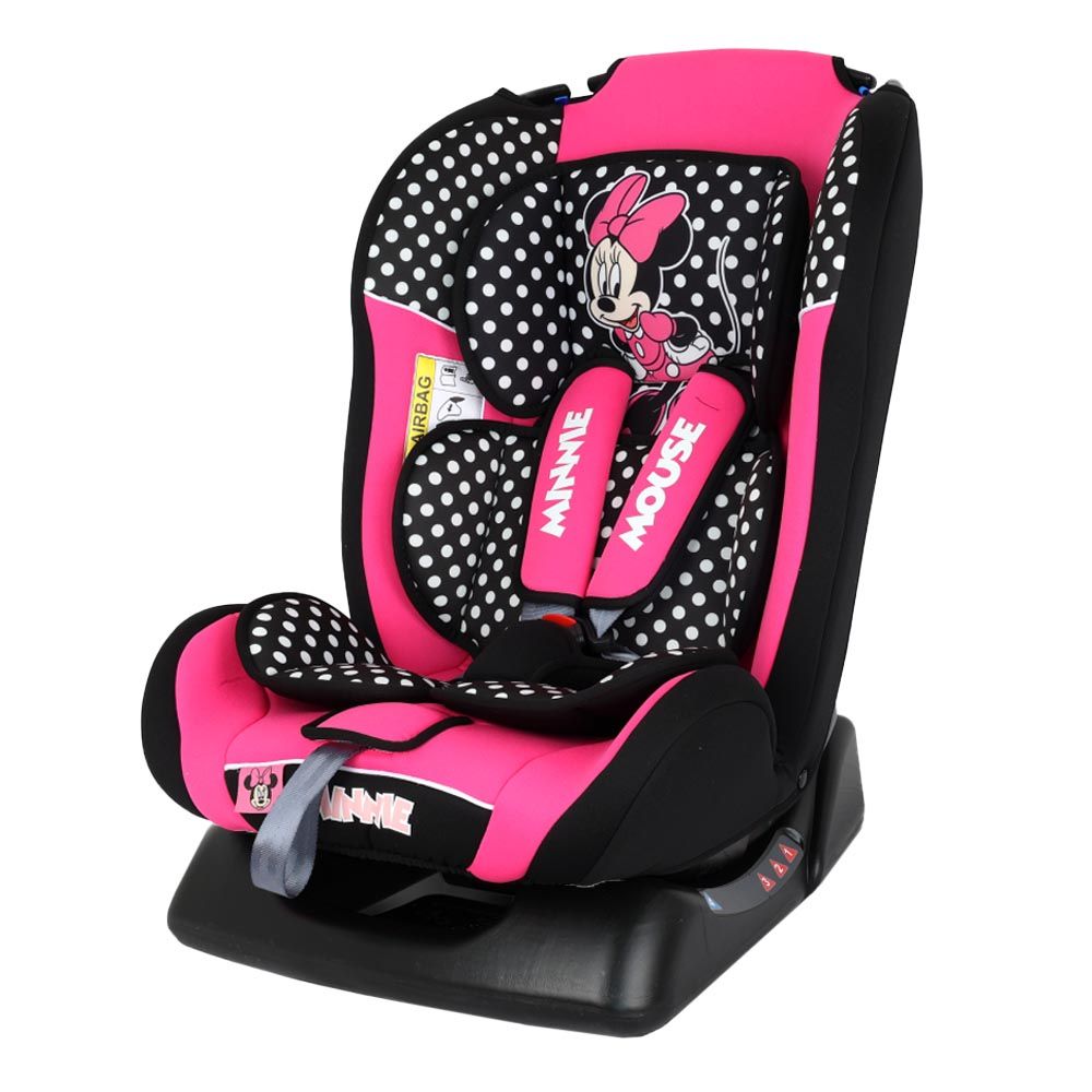 Disney - 3-in-1 Minnie Mouse Baby/Kids Car Seat - Pink