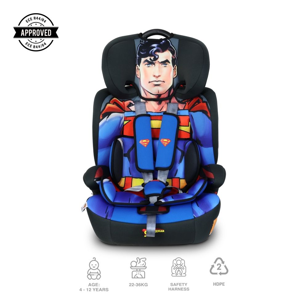 Warner Bros. - 3-in-1 DC Comics Superman Car Seat w/ Booster Seat 