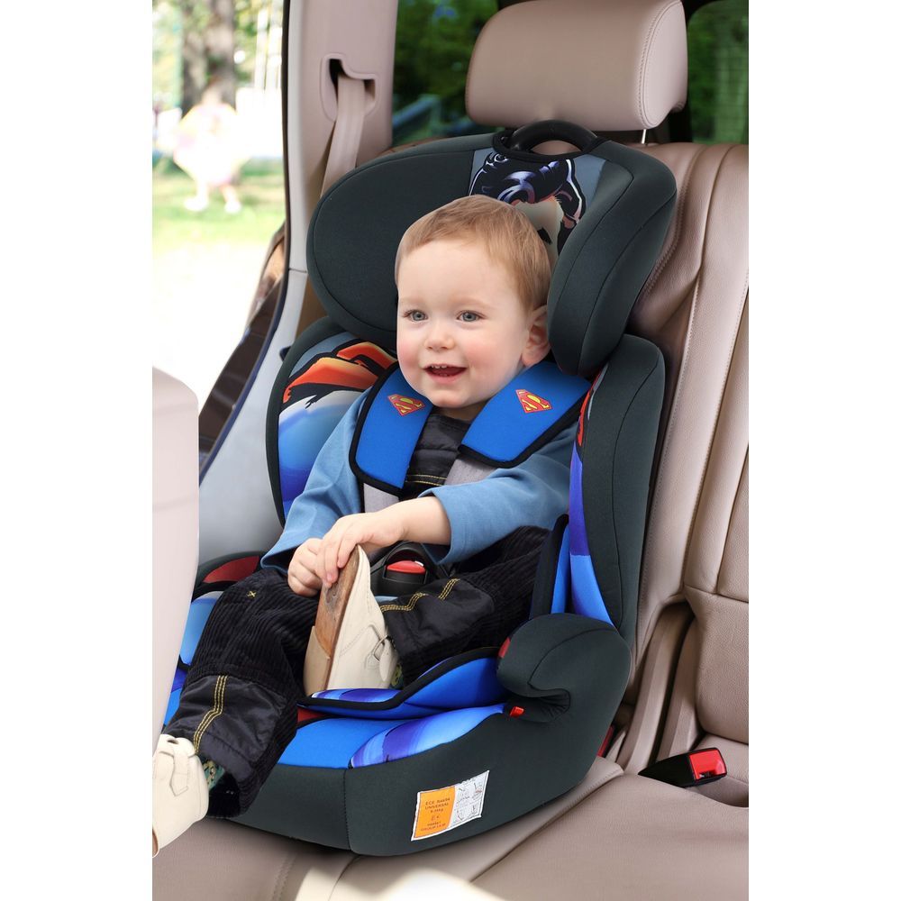 Warner Bros. - 3-in-1 DC Comics Superman Car Seat w/ Convertible Car Seat & Booster