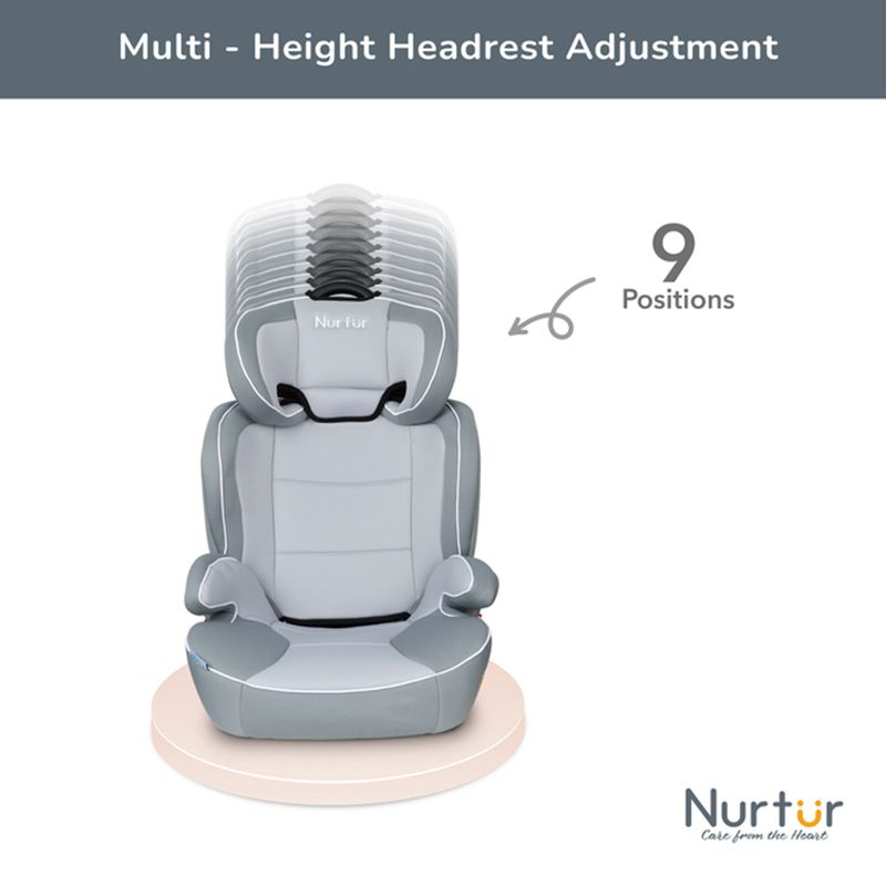 Nurtur - 3-in-1 Jupiter Car Seat & Booster Seat - Silver