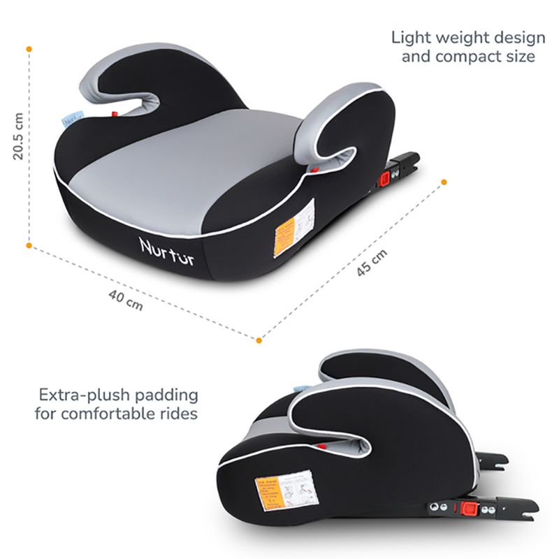 Nurtur - Enzo Booster Seat - Grey