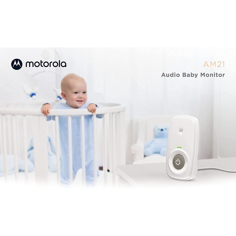 Motorola - Nursery Digital Audio Baby Monitor W/ Microphone