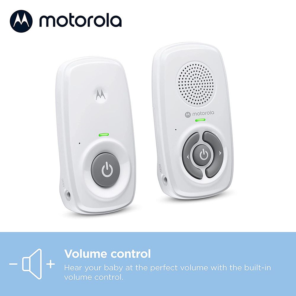 Motorola - Nursery Digital Audio Baby Monitor W/ Microphone