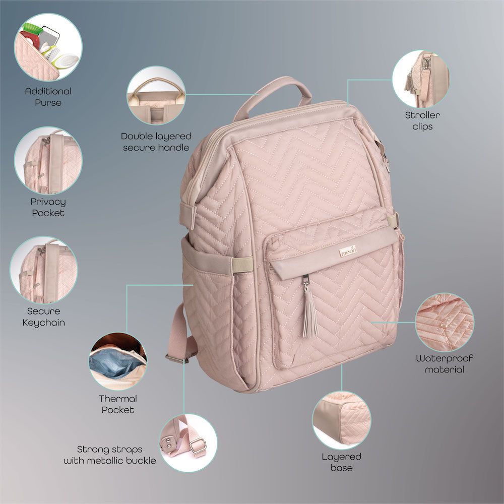 Moon - Pro 2-in-1 Stroller & Elisa Diaper Backpack