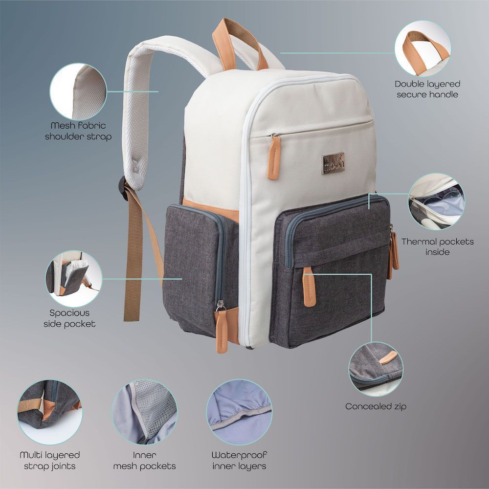 Moon - Pro 2-in-1 Stroller & Rocco Diaper Backpack