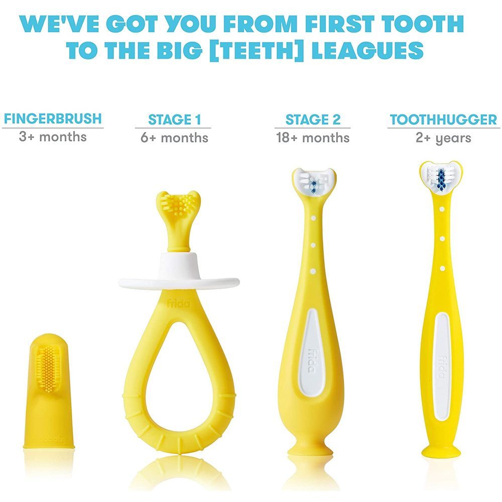 Fridababy - Baby Grooming Kit & Training Toothbrush for Babies