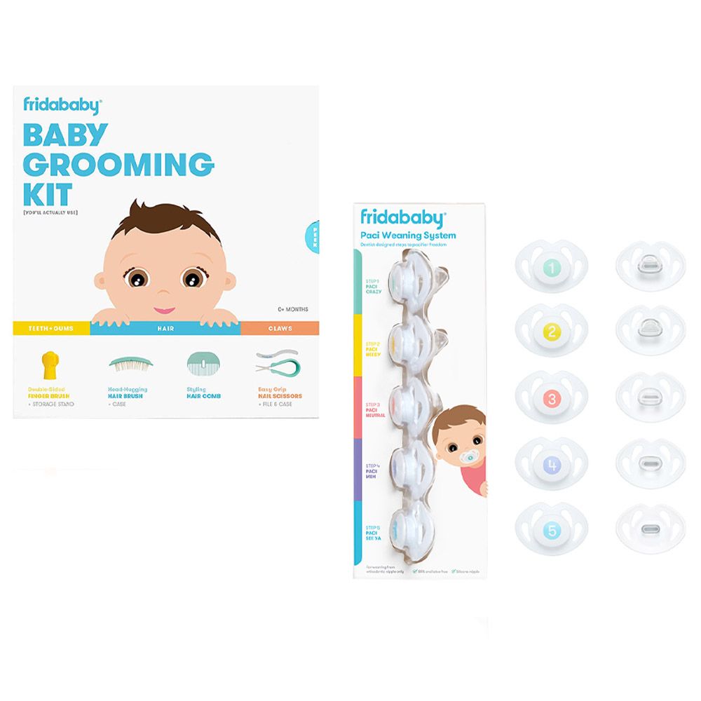 Fridababy - Baby Grooming Kit & Paci Weaning System