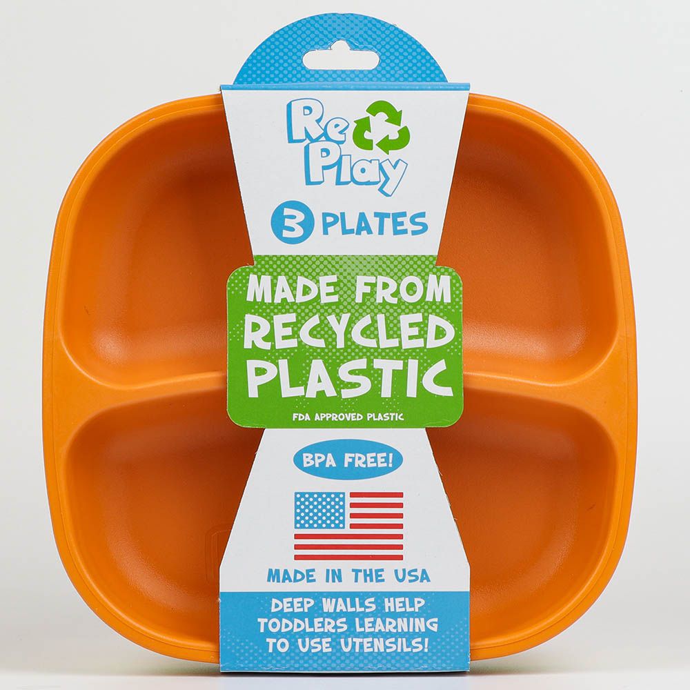 Re-Play - Plates + Bowls + Spill Proof Cups + Spoons & Forks