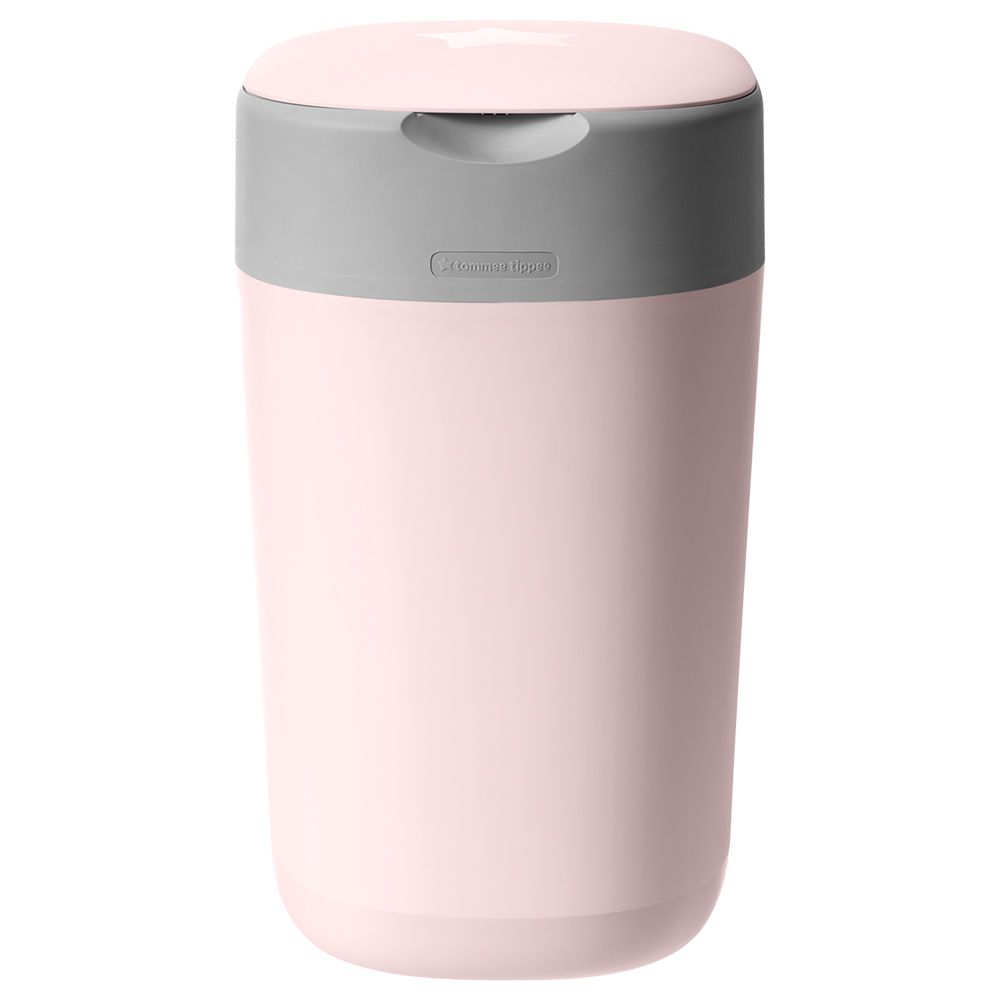 Tommee Tippee Twist & Click Nappy Disposal Sangenic Bin - Pink + Cassette x 1