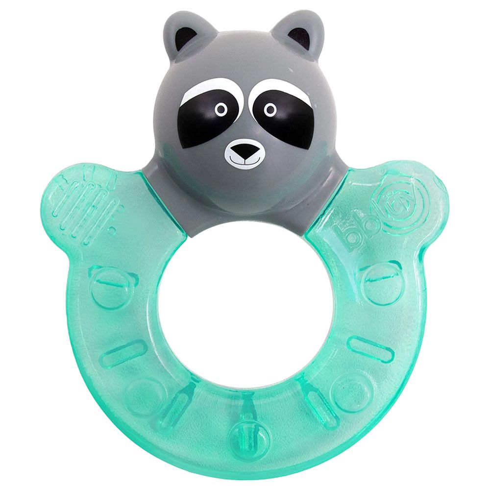 Bbluv - Gumi - Racoon - Chillable Teething Toy - Aqua