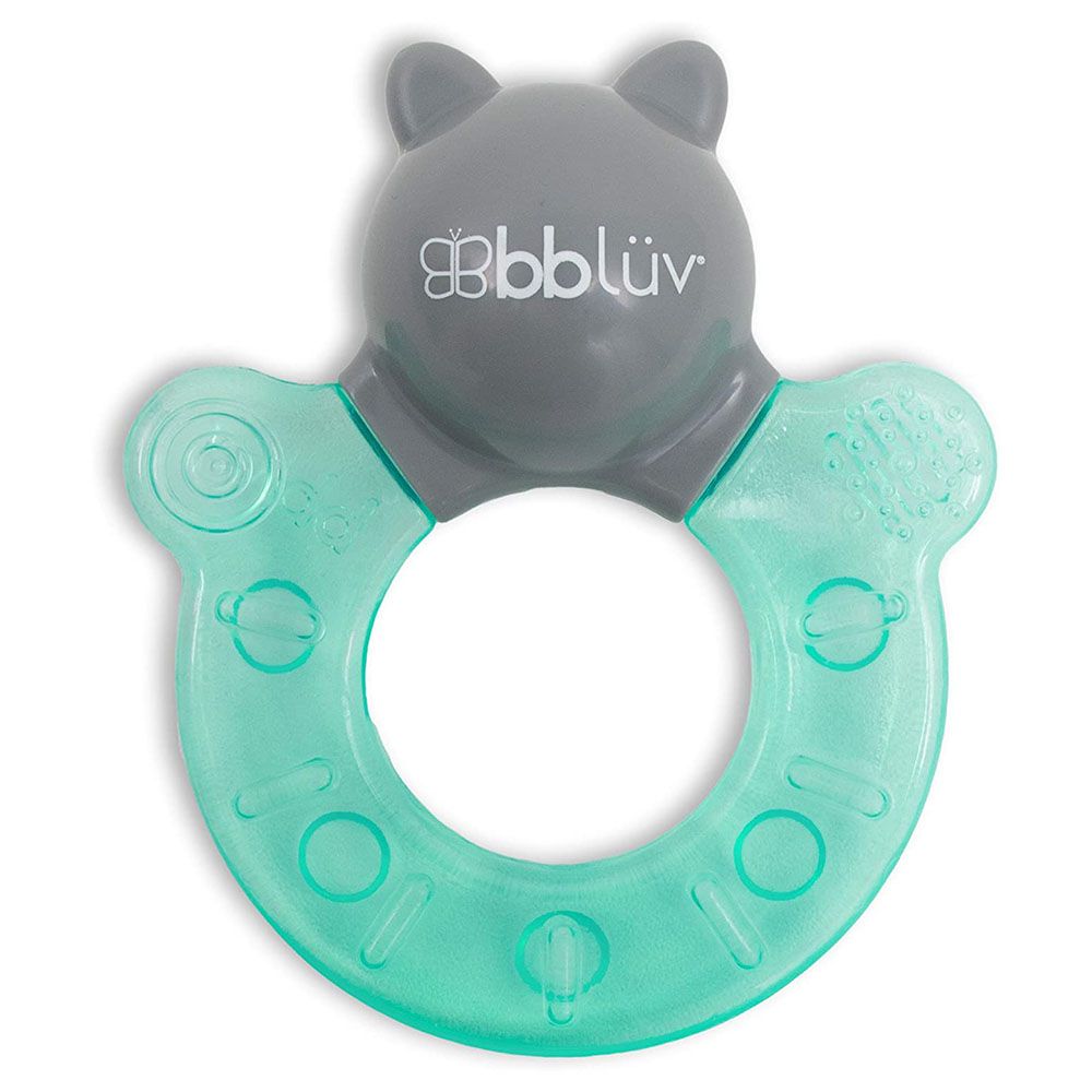 Bbluv - Gumi - Racoon - Chillable Teething Toy - Aqua