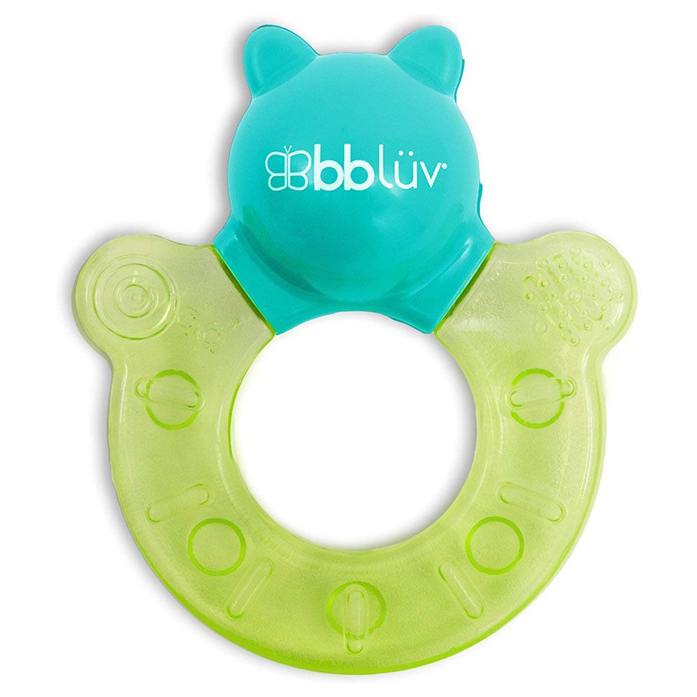 Bbluv - Gumi - Freezable Teething Toy Owl - Lime