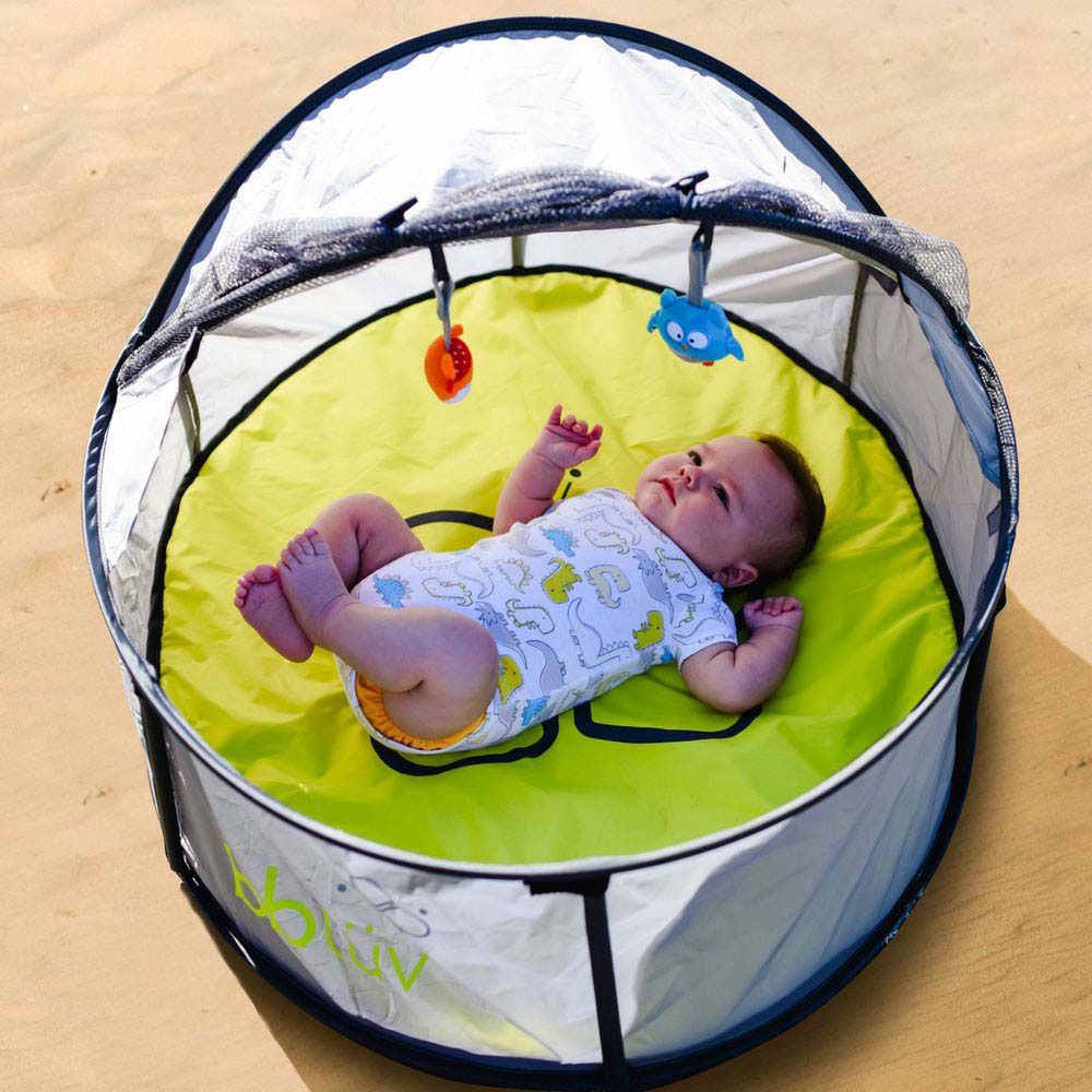 BBLuv - Nido Mini 2-in-1 Travel Bed & Play Tent - Grey