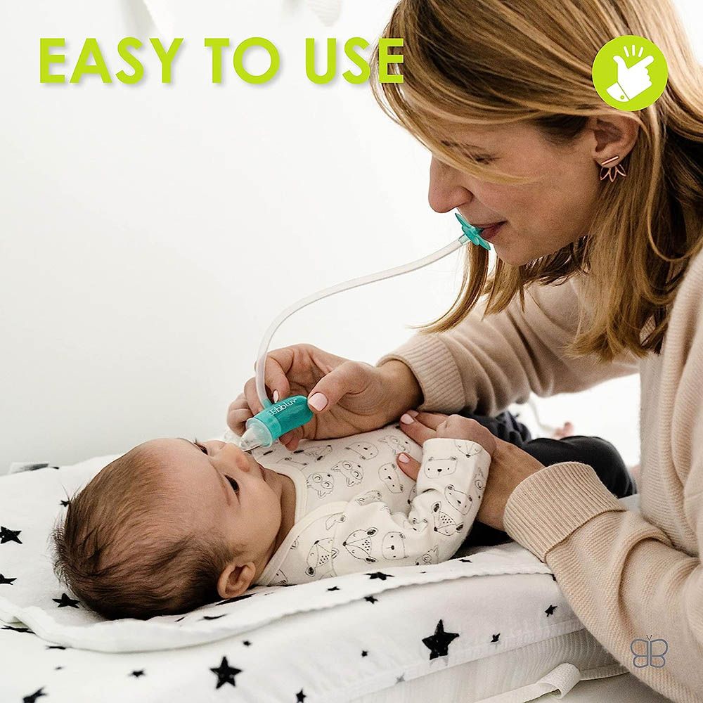 Bbluv - Noze Manual Nasal Aspirator - Aqua